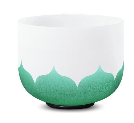 One Set Lotus Chakra Singing Bowl Unique Color for sound bath and meditation