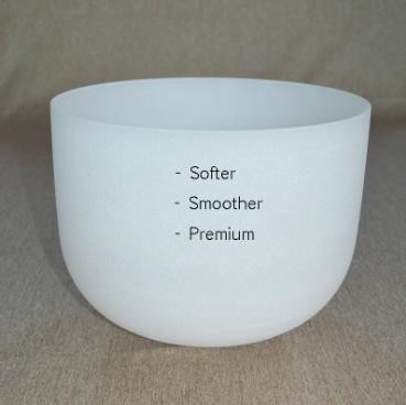 Singing quartz crystal bowl