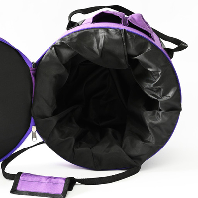 High Quality Fuctional Fabrics  Purple Carry Case for Singing Bowl Set Protection