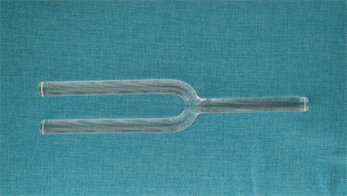 Crystal tuning fork manufacture