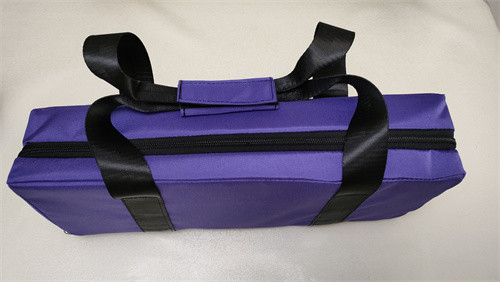 Wear- resistant oxford fabric Purple Crystal Tuning Fork Carrying Case