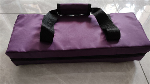 Quartz Crystal Tuning Fork Set with purple Wear- resistant oxford fabric and 5.hickened protect layer