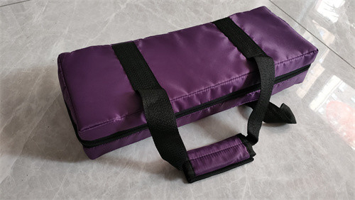 Quartz Crystal Tuning Fork Set with purple Wear- resistant oxford fabric and 5.hickened protect layer