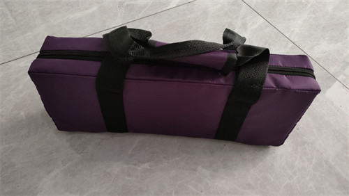 Quartz Crystal Tuning Fork Set with purple Wear- resistant oxford fabric and 5.hickened protect layer