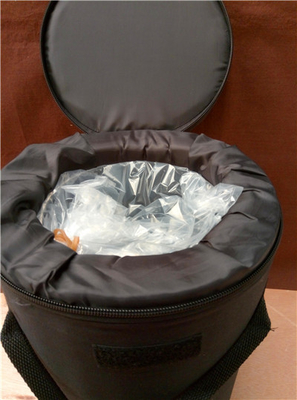 Crystal Handle Bowl Carrying Cases
