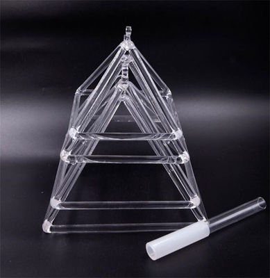 Crystal singing pyramids accessory