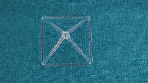 Crystal singing pyramid for healing