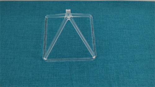 High Quality Chakra Balancing Pyramide Cristal Triangles Sound Healing Quartz Crystal Singing Pyramid