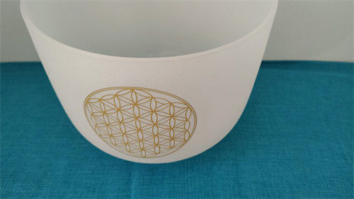 How to play quartz singing bowls for flower of life