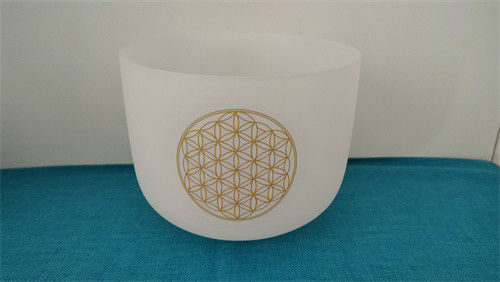 How to play quartz singing bowls for flower of life