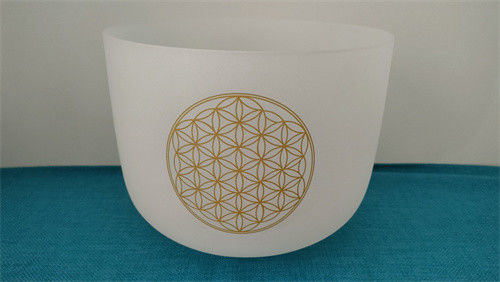 How to play quartz singing bowls for flower of life