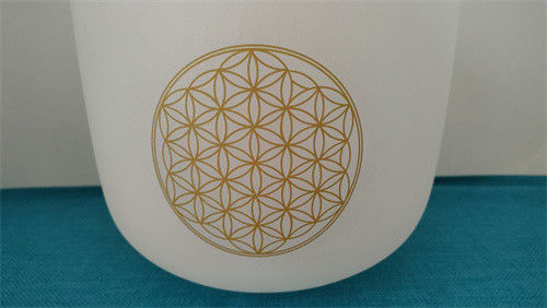 How to play quartz singing bowls for flower of life