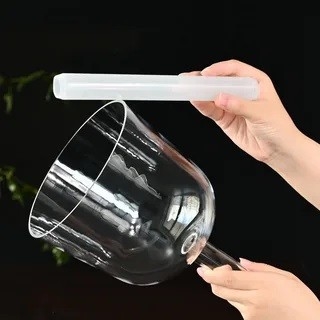 7 inch Optically Clear Quartz Walkabout Singing Bowl