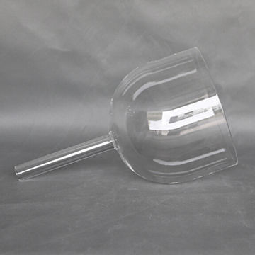 Crystal singing bowls with hollow handle