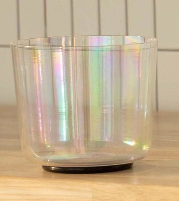 Alchemy Clear Fused  singing bowls with carrying case and mallets
