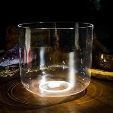 Chakra Clear crystal singing bowl for sound therapy