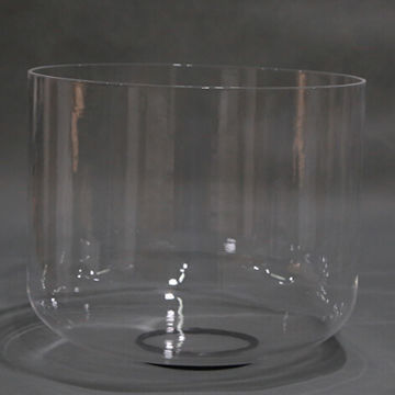 Clear Chakra Tuned Quartz Singing Bowls with high purity crystal