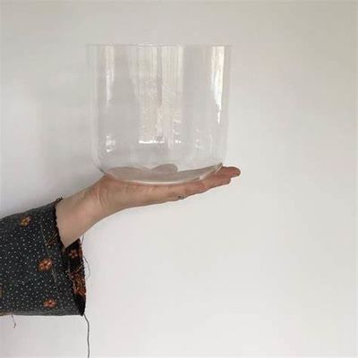 Therapeutic Clear Quartz Crystal Singing Bowls