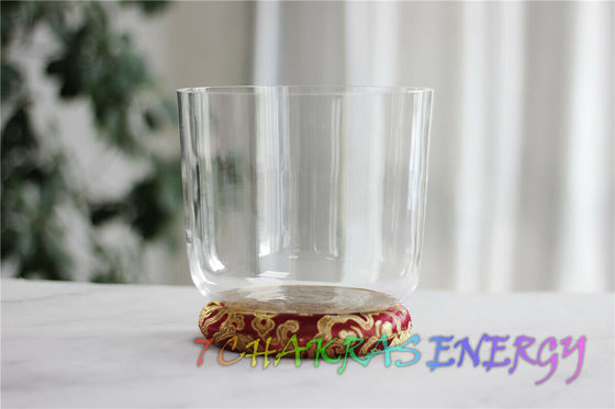 Chakra tuned singing quartz crystal bowls