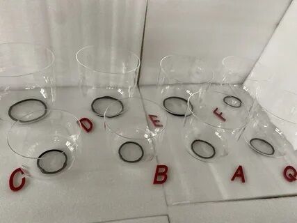 Therapeutic Clear Crystal Singing Bowls 6inch to 10inch