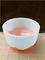 Orange Chakra Lotus Set Quartz Crystal Singing Bowls 440HZ Top Quality Made In China