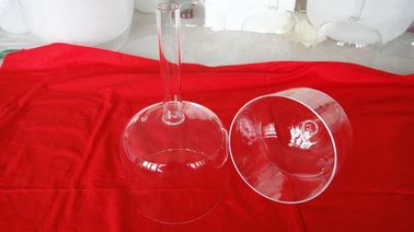 Handle clear crystal singing bowl 6