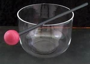 The Optically Clear Quartz Crystal Toning Bowls