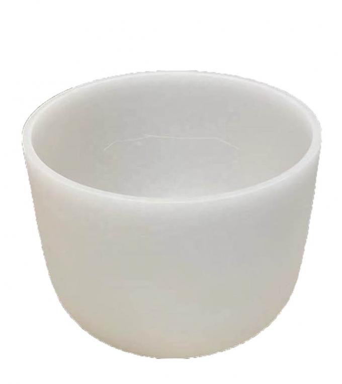 Provides Frosted Singing Bowl with Chakra Tone  CDEFGAB Tone 2