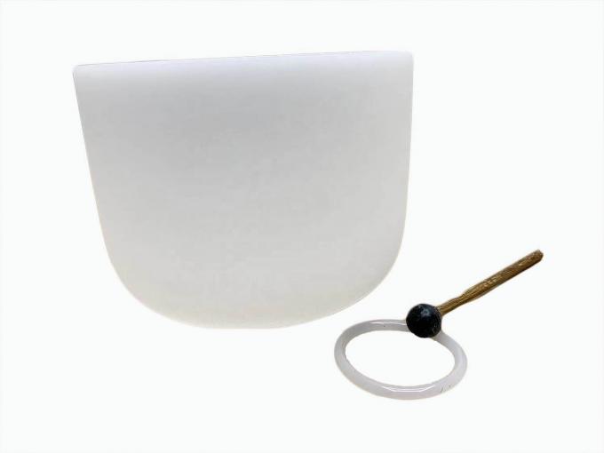 The Original Classic Frosted Crystal Singing Bowls 6'' to 12'' 4